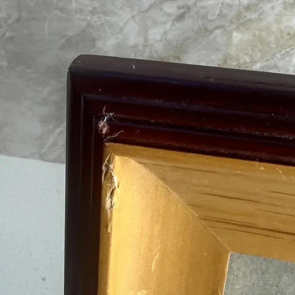 Wooden Two-Tone Picture Frame Fits 8